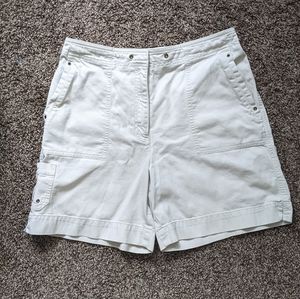 Ralph Lauren size 6 off white shorts